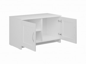 Тумба СИРИУС двухдверная низкая, цвет белый в Первоуральске - pervouralsk.mebel24.online | фото 2