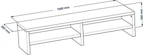 ТВ-тумба Энкель ТВ16, тамбурат, цвет белый в Первоуральске - pervouralsk.mebel24.online | фото 3